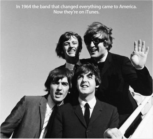 Beatles in iTunes